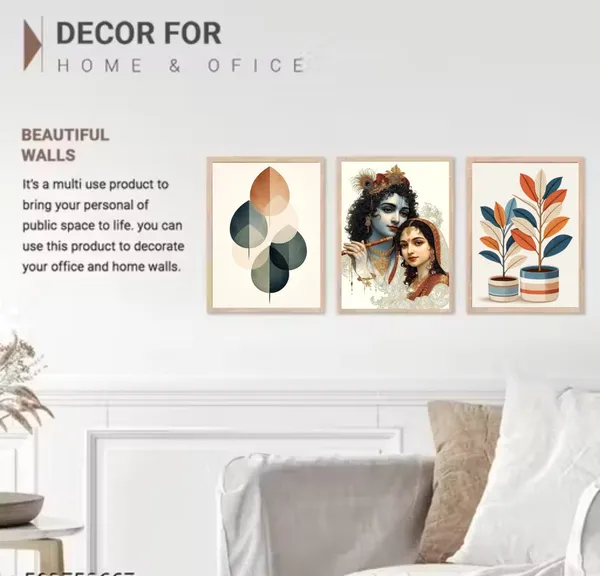 Wooden_Modern_Geometric_Leaf_Abstract_Framed_Wall_Art_Set_Of_3