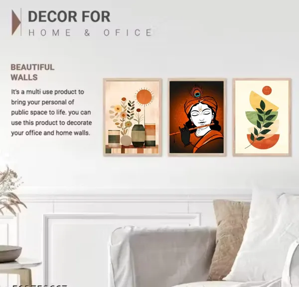 Wooden_Modern_Abstract_Botanical_Framed_Wall_Art_Set_Of_3