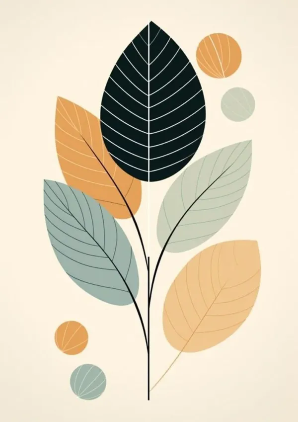Wooden_Minimalist_Botanical_Leaf_Framed_Wall_Art_Set_Of_3