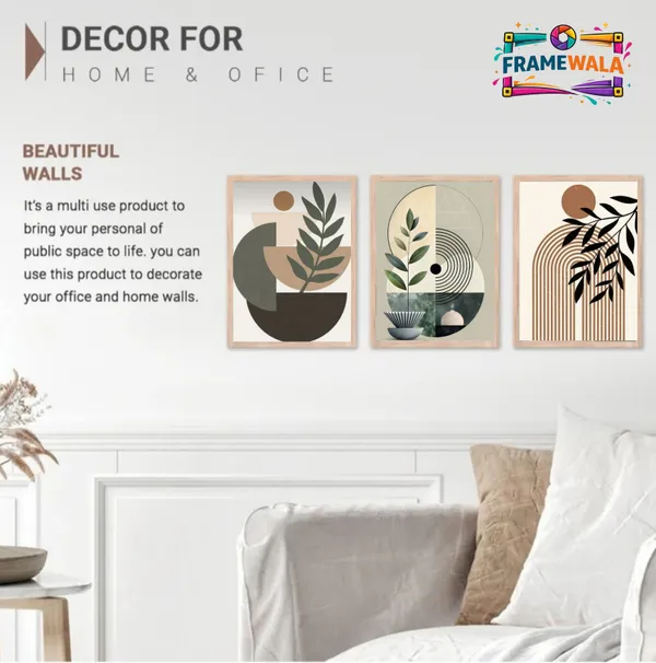 Wooden_Modern_Geometric_Botanical_Framed_Wall_Art_Set_Of_3