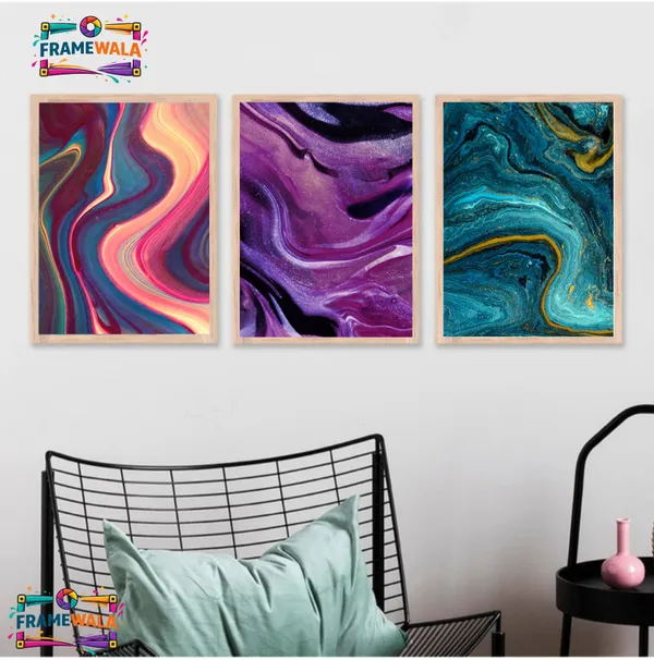Wooden_Abstract_Marbled_Framed_Wall_Art_Set_Of_3