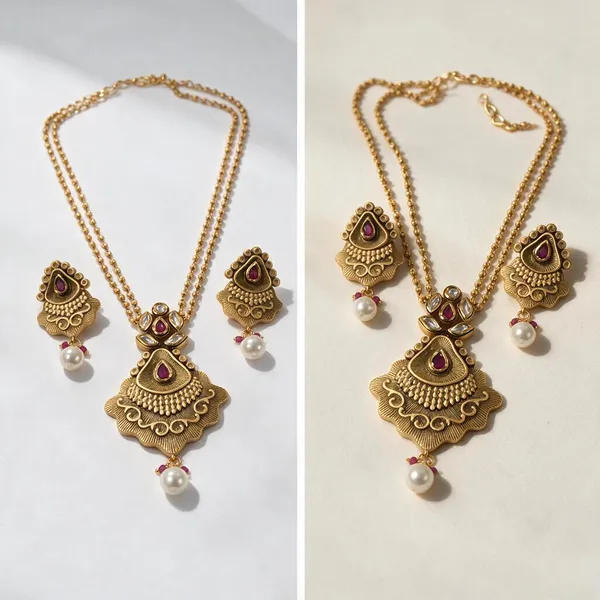 Gold_Metal_Alloy,_Stone_Temple_Necklace_Set_For_Women