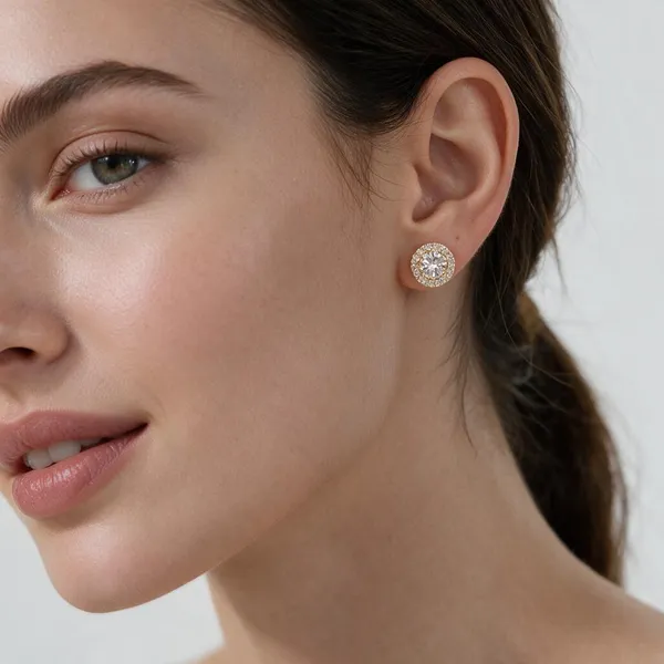 Silver_Metal_Alloy,_Stone_Stud_Earrings_For_Women