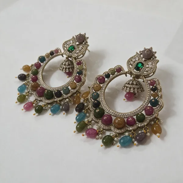 Multicolor_Metal_Alloy,_Stone_Chandbali_Earrings_For_Women