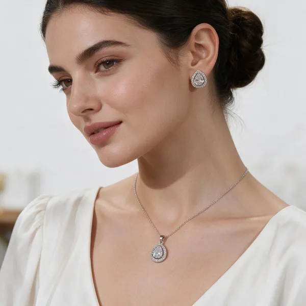 Silver_Metal_Alloy,_Stone_Pendant_And_Earrings_Set_For_Women