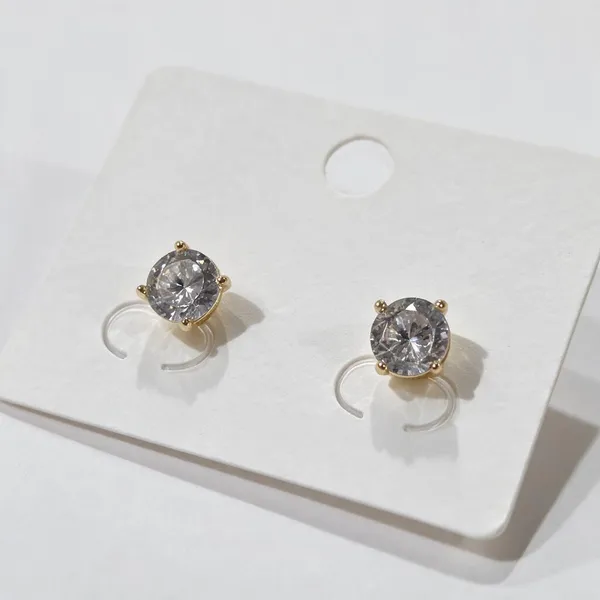 Silver_Metal_Alloy,_Stone_Round_Stone_Stud_Earrings_For_Women