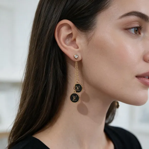 Gold_Metal_Alloy,_Stone_Stainless_Steel_Dangle_Earrings_For_Women