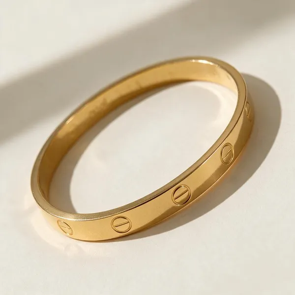 Gold_Metal_Alloy,_Stone_Screw_Detail_Bracelet_For_Women