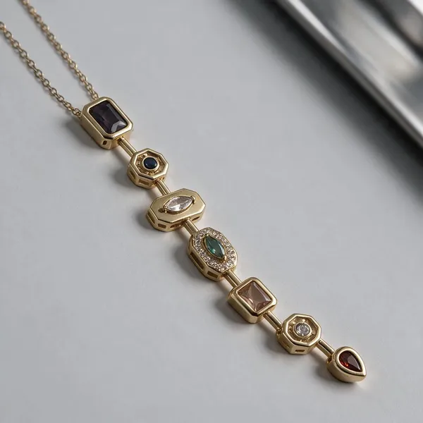 Multicolor_Metal_Alloy,_Stone_Geometric_Charm_Necklace_For_Women