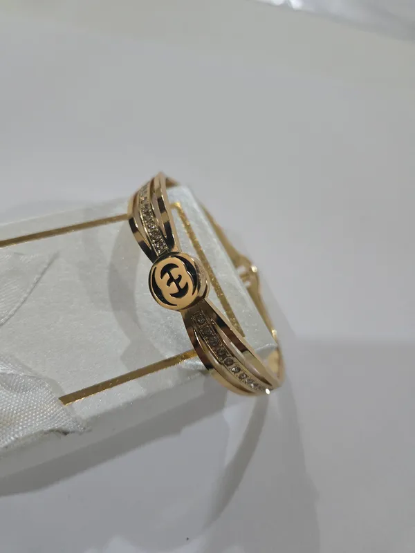 Gold_Metal_Alloy,_Stone_Cuff_Bracelet_For_Women