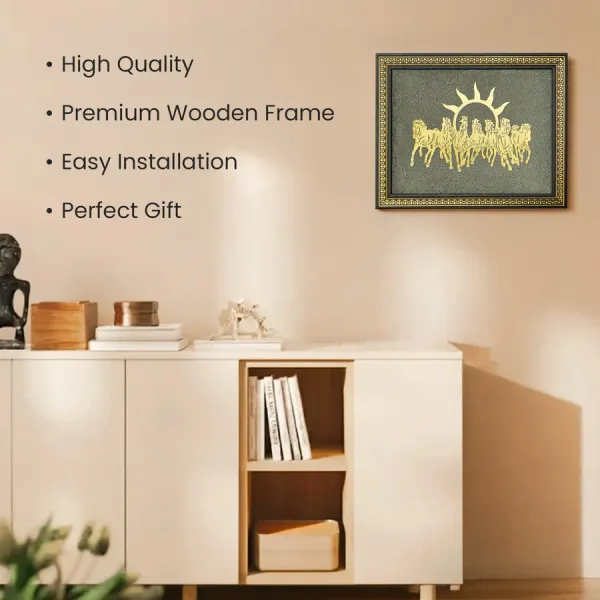 Limited_Edition_-_7_Horses_on_Raw_Pyrite_Frame_(Big_Size)
