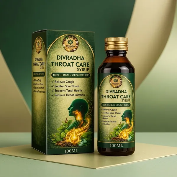 Divradha_Herbal_Throat_Care_Mulethi_Tulsi_Herbal_Syrup_100Ml