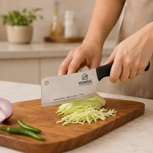 Stainless_Steel_Kitchen_Cleaver_With_Ergonomic_Black_Handle
