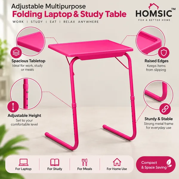 HOMSIC_Adjustable_Multipurpose_Folding_Laptop_&_Study_Table