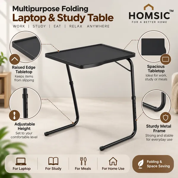 HOMSIC_Adjustable_Multipurpose_Folding_Laptop_&_Study_Table