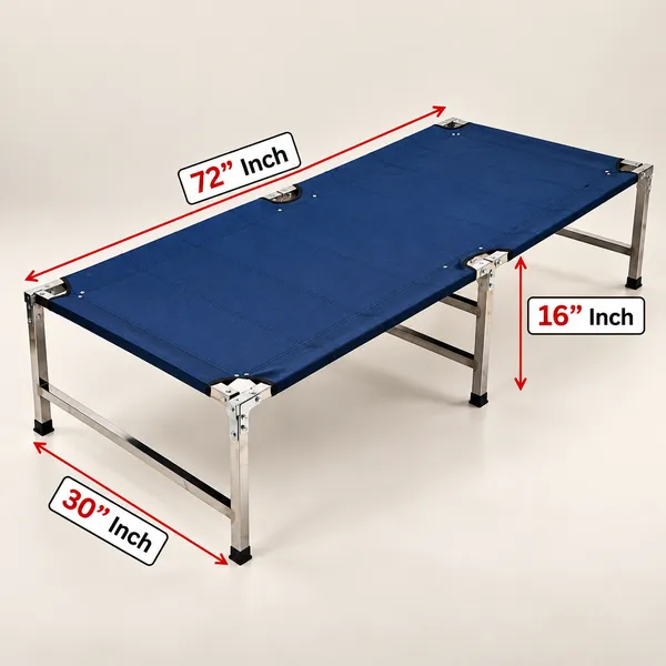 HOMSIC_Folding_Khatlo_Stainless_Steel_Strong_Frame_Single_Person_Sleeping_Foldable_Palang_for_Space_Saving_Bed_in_Small_Home,_Bedroom,_Terrace_Bed_Size_183Cm_X_76Cm_-_(Set_of_1)
