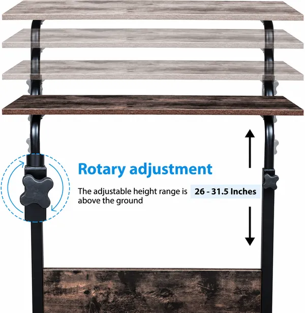 HOMSIC_Height_Adjustable_Rolling_Laptop_Table
