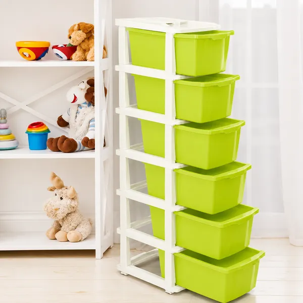 Homsic_6XL_Super_Drawer_Storage_Unit_(Green)