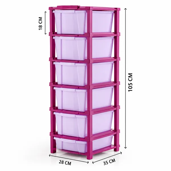 Homsic_6XL_Super_Drawer_Storage_Unit_(Purple)