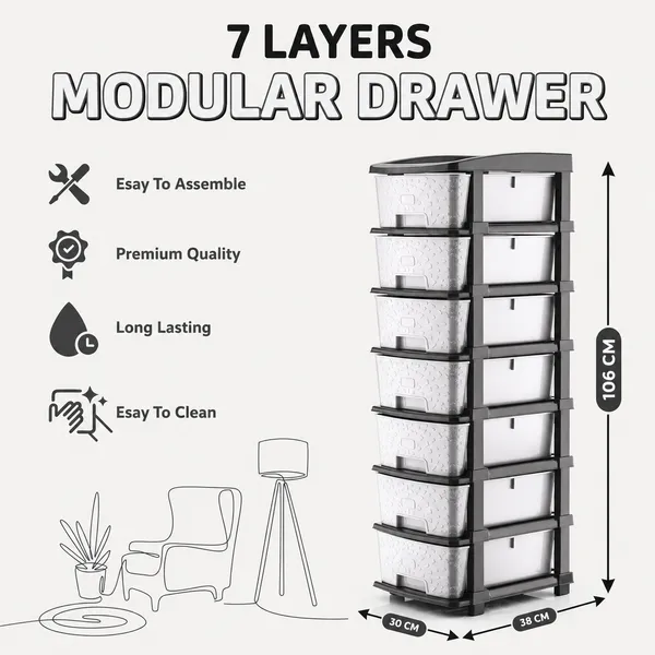 Homsic_6XL_Super_Drawer_Storage_Unit_(Grey)