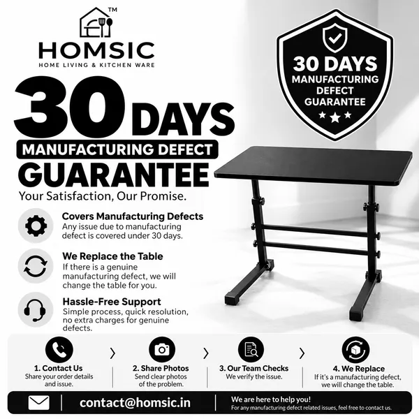 HOMSIC_white_Height_Adjustable_Rolling_Laptop_Table