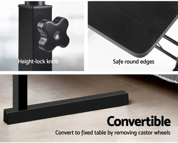 HOMSIC_Adjustable_Portable_Laptop_Table_with_Wheels_|_Height_Adjustable_Multipurpose_Desk_for_Home_&_Office_|_Black
