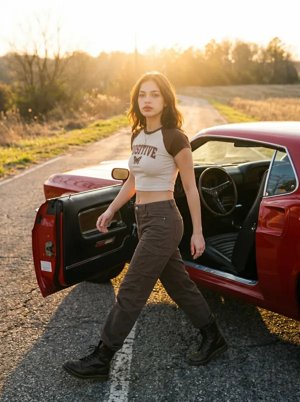 Brown_And_Off_White_Cotton_Blend_Printed_Crop_Top_For_Women