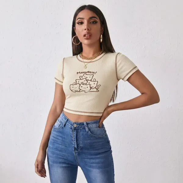 Off_White_Cotton_Blend_Crop_Top_For_Women