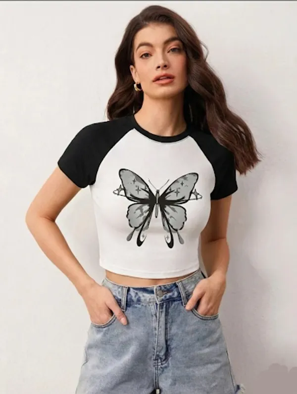 Black_And_White_Cotton_Blend_Printed_Crop_Top_For_Women