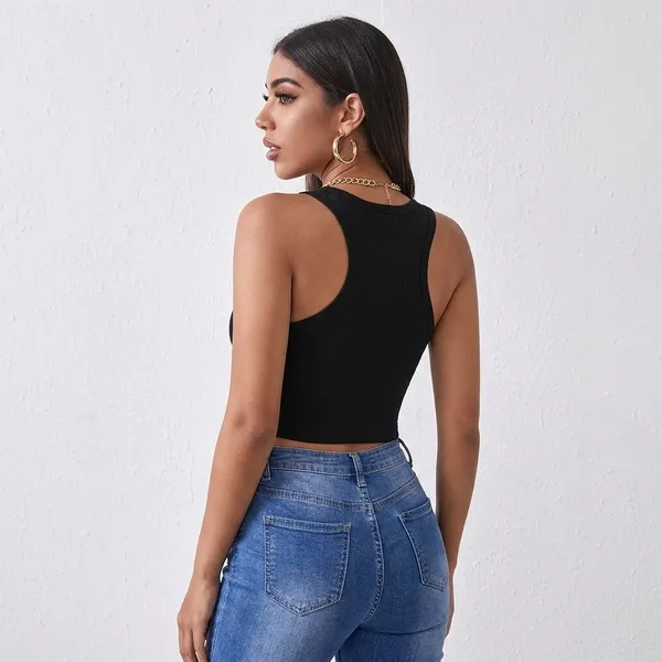 Black_Cotton_Blend_Tank_Crop_Top_For_Women