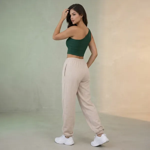 Green_Cotton_Blend_Tank_Crop_Top_For_Women