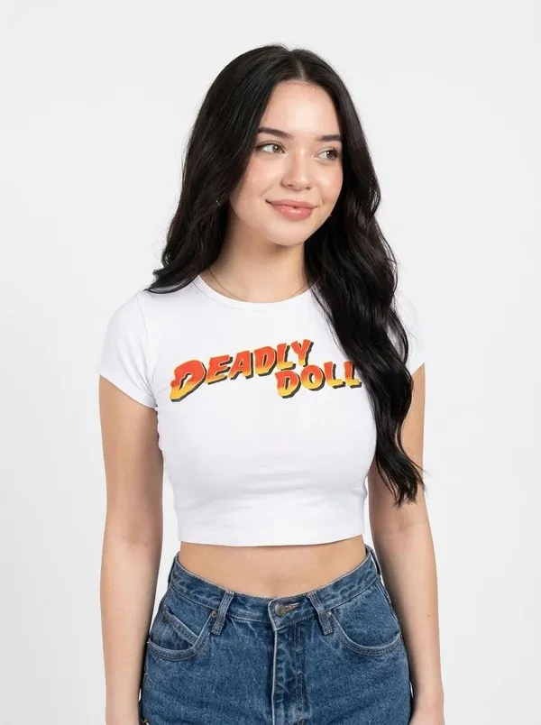 Deadly_doll_printed_white_Cotton_Blend_Crop_Top_For_Women