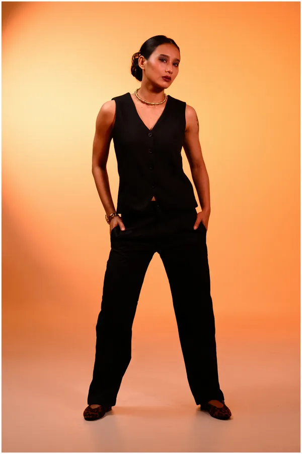 Noir_Power_Vest_Co-Ord_Set_Black