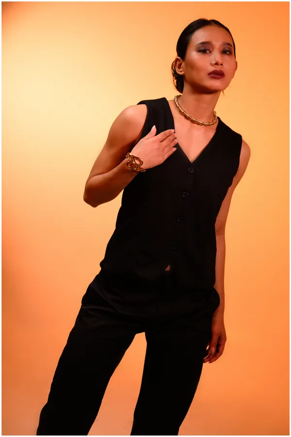 Noir_Power_Vest_Co-Ord_Set_Black