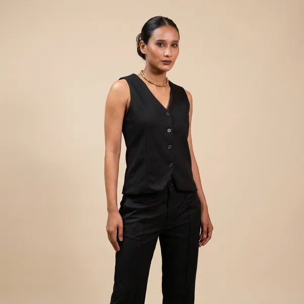 Noir_Power_Vest_Co-Ord_Set_Black