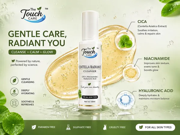 The_Touch_Care_Centella_Radiance_Cleanser_(Pack_Of_2)