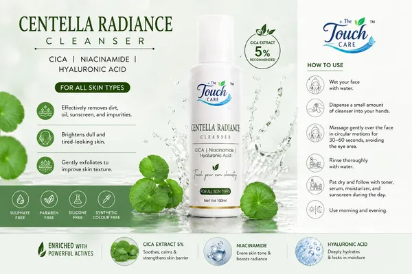 The_Touch_Care_Centella_Radiance_Cleanser_(Pack_Of_2)