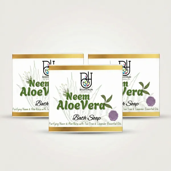 Bodhidruma_Herbal_Neem_Aloevera_cold_process_Soap_100gm_-_Pack_of_3