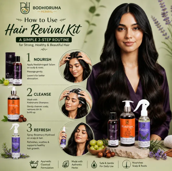 Bodhidruma_Hair_Revival_Kit_|_Neelibhringadi_Tailam_100ml_+_Keshdruma_Shampoo_300ml_+_Rosemary_Hydrosol_200ml