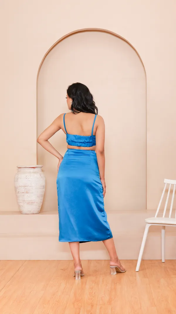 VANCA_SATIN_SKIRT_TOP-Blue_Shimmer_Satin_Crop_Top_And_Skirt_Set_For_Women