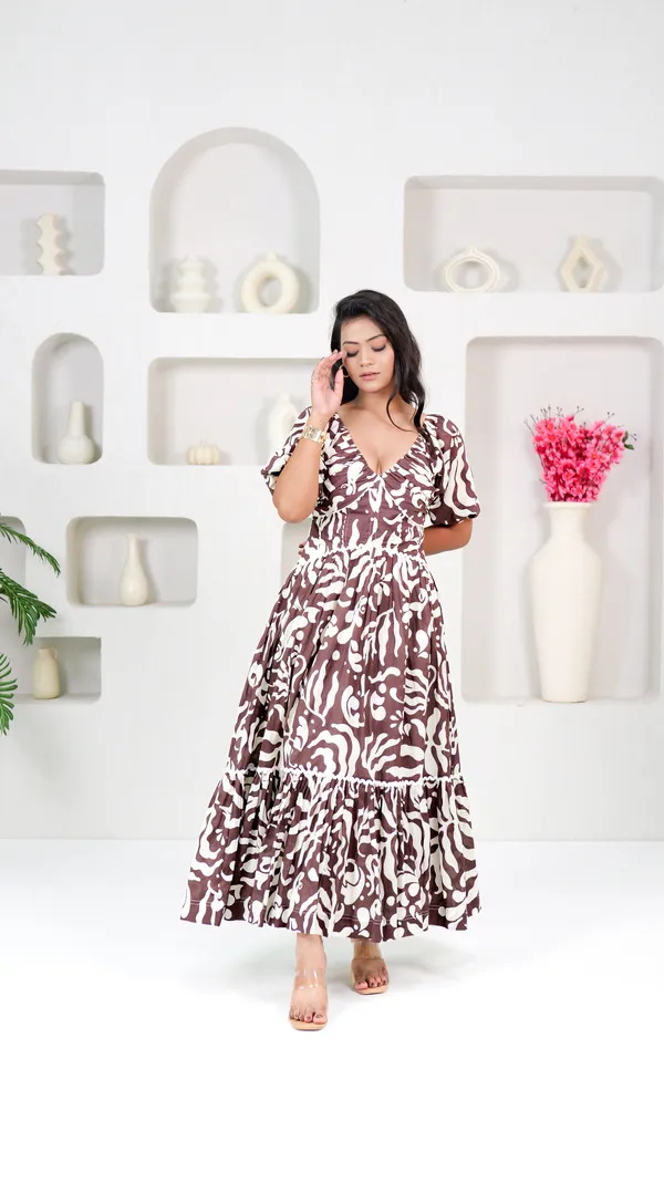 ISLAND_MUSE_DRESS-Brown_Cambric_Maxi_Dress_For_Women
