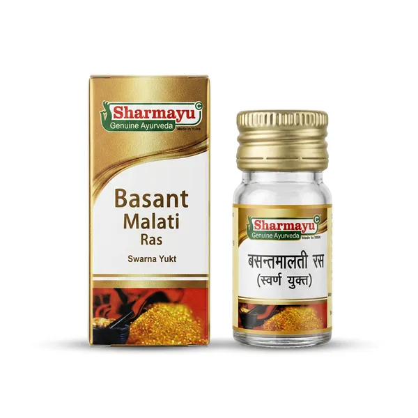Basant_Malati_Ras_Swarna_Yukt_10_Tablets
