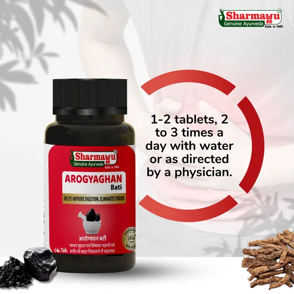 Sharmayu_Arogyaghan_Bati_Arogyavardhini_Bati_Ayurvedic_Digestive_Wellness_Tablets_60_Tabs