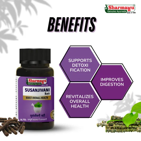 Sharmayu_Susanjivani_Bati_Sanjivani_Bati_Ayurvedic_Fever_Relief_Immunity_Booster_60_Pills