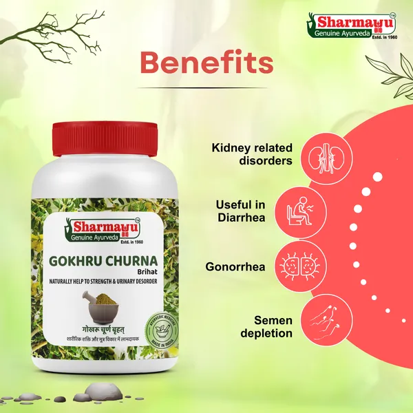 Sharmayu_Gokhru_Churna_Brihat_Ayurvedic_Remedy_For_Strength_Urinary_Health