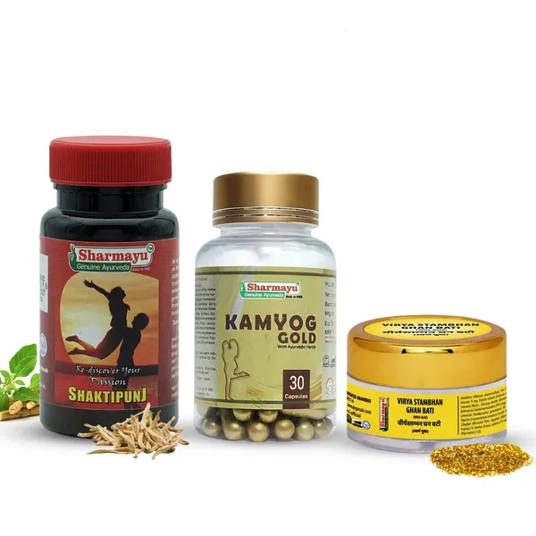 V_Stambhan_Ghan_Bati_25_Tab_Kamyog_Gold_30_Cap_Shaktipunj_80_Tab