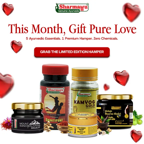 Valentine_Gift_Hamper_V_Stambhan_Ghan_Bati_25_Tab_Kamyog_Gold_30_Cap_Shaktipunj_80_Tab_Kanchenjunga_Shilajit_20_Gm_Shilajit_Swarna_Shakti_Ras_200_Gm