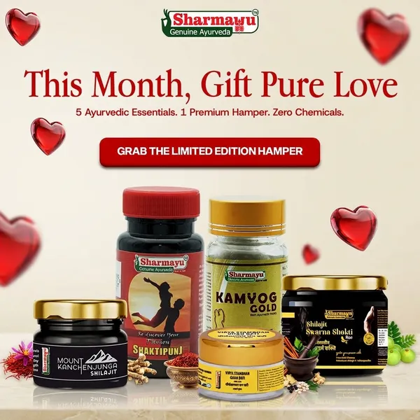 Valentine_Gift_Hamper_V_Stambhan_Ghan_Bati_25_Tab_Kamyog_Gold_30_Cap_Shaktipunj_80_Tab_Kanchenjunga_Shilajit_20_Gm_Shilajit_Swarna_Shakti_Ras_200_Gm