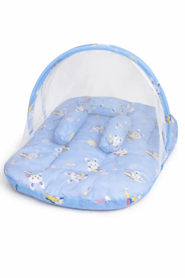 BLUE_BABY_BEDDING_WITH_MOSQUITO_NET_AND_NEST_BED__CARTOON_IMAGE_0-3_MONTH