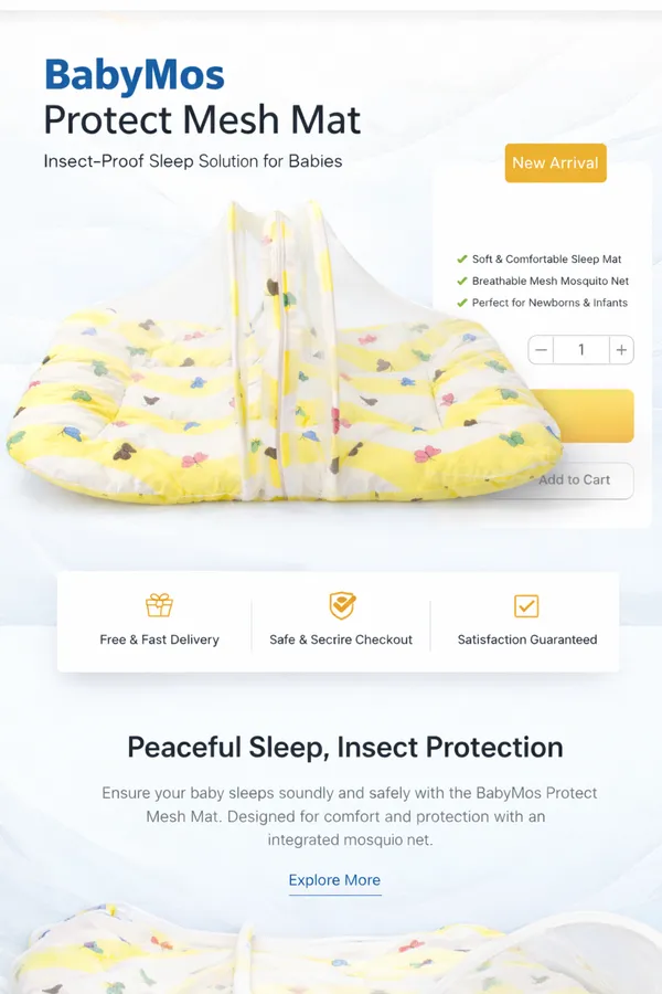 Yellow_Cotton_Butterfly_Print_Baby_Bedding_Combo_Set_For_New_Born-3month
